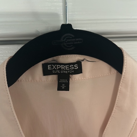 Express Elite Stretch Ruffle Tank - Medium - Picture 2 of 3